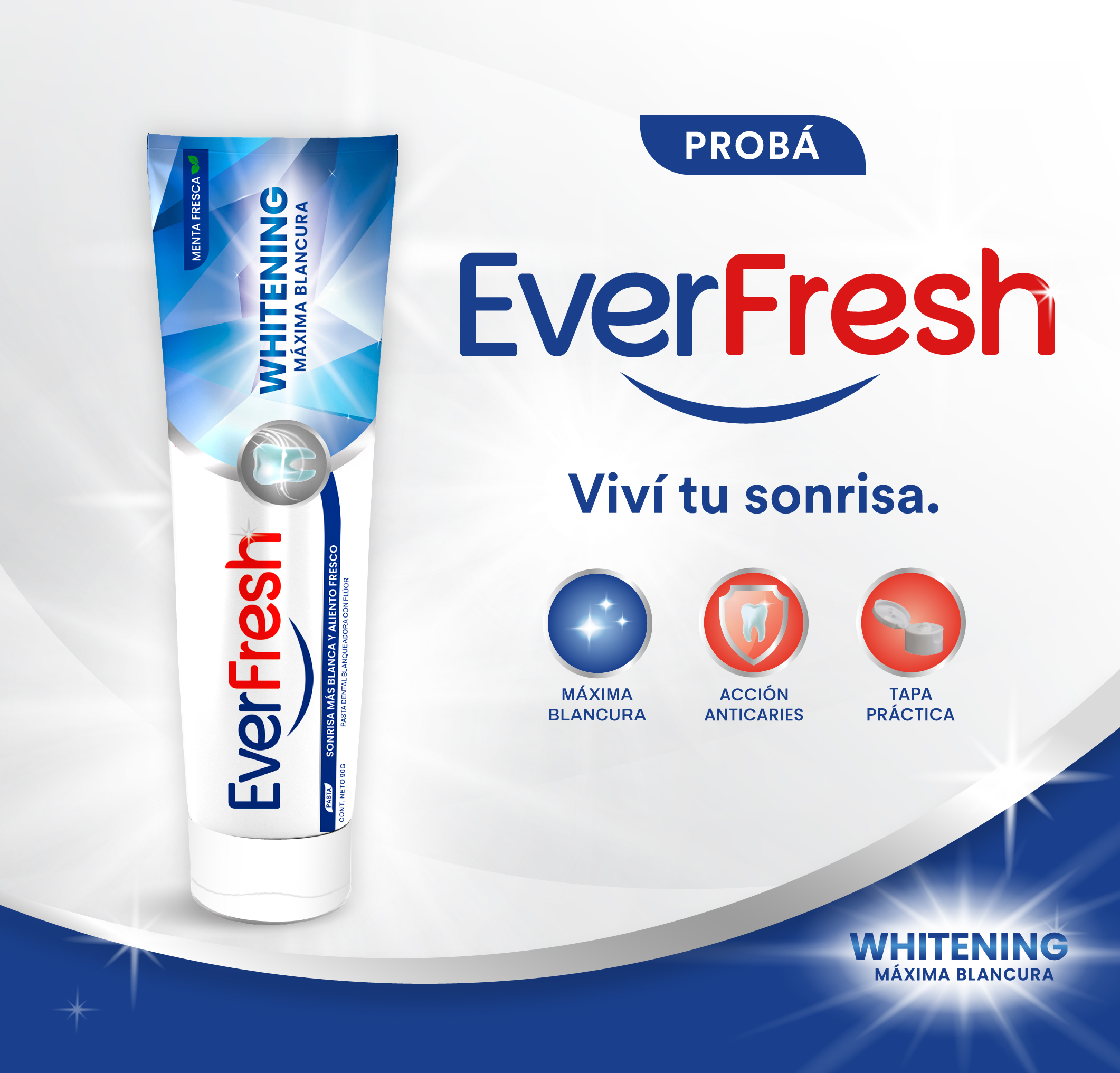 Pasta dental Everfresh Whitening